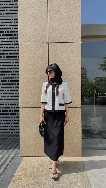 کت کارتیه زنان کرپ قد ۵۵